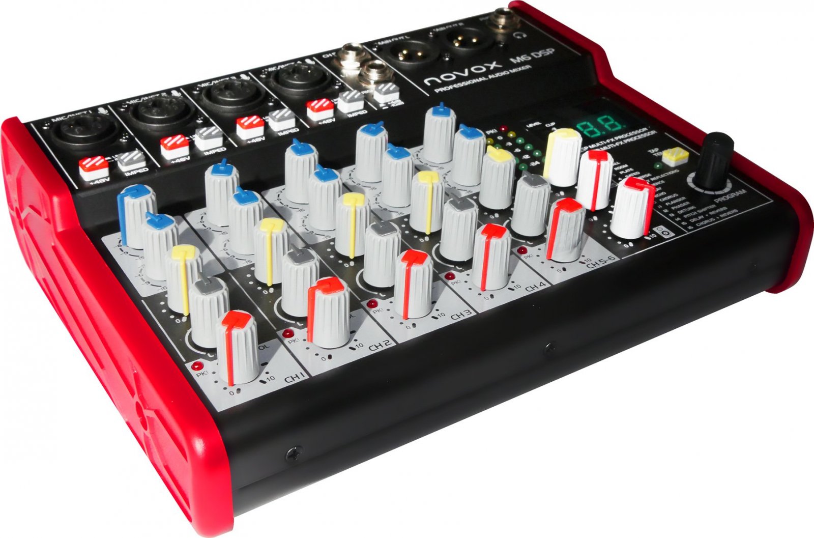 Mikser audio novox M6 DSP MKII - miniatura