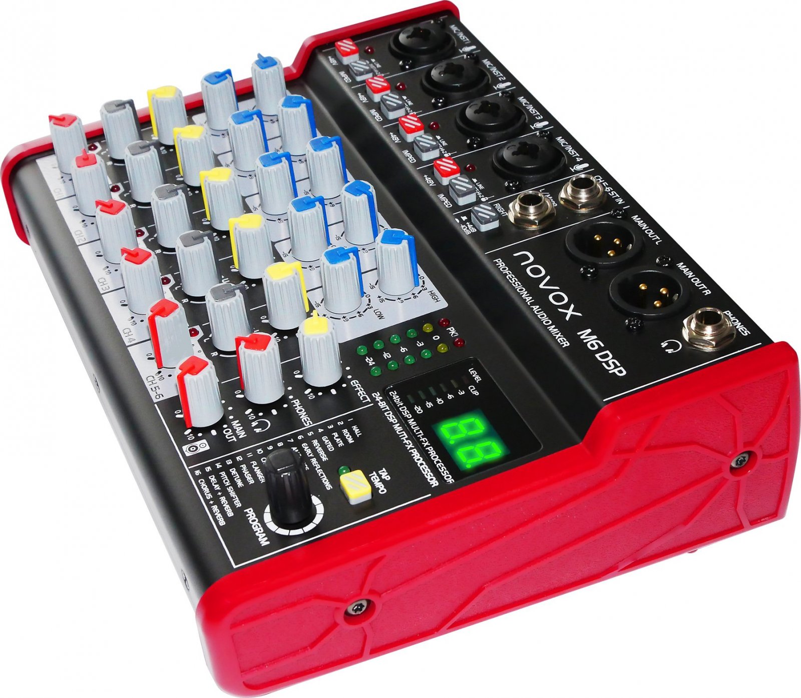 Mikser audio novox M6 DSP MKII - miniatura
