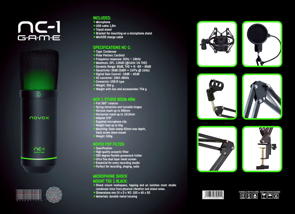 novox NC-1 Game BOX - miniatura