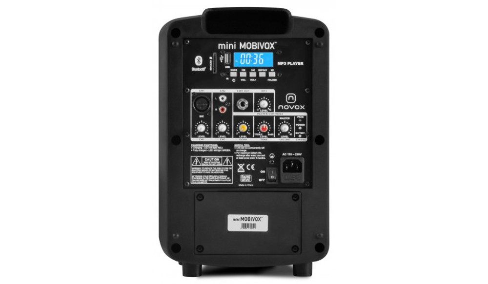 Kolumna aktywna novox MiniMobivox /akumulator /bluetooth - miniatura