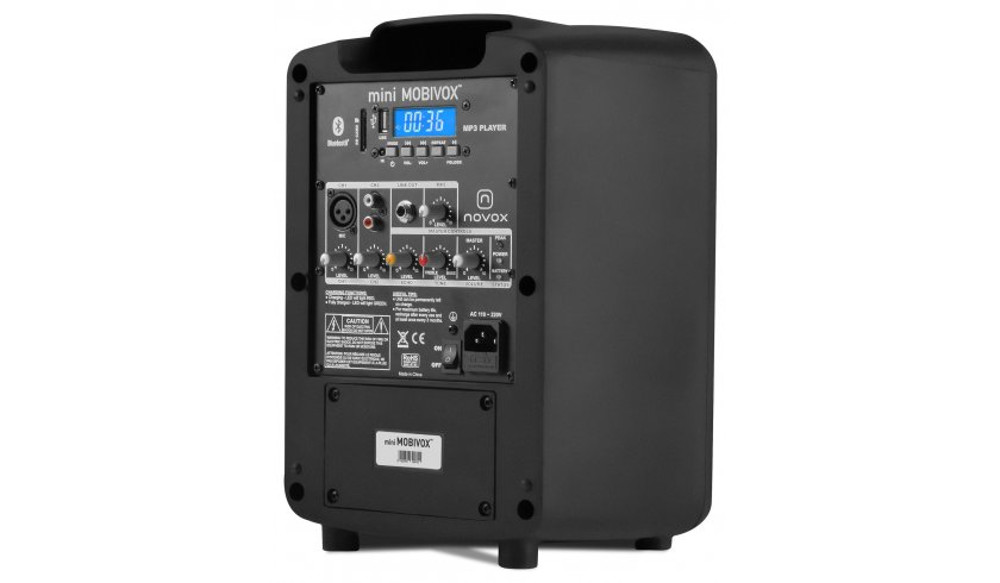 Kolumna aktywna novox MiniMobivox /akumulator /bluetooth - miniatura