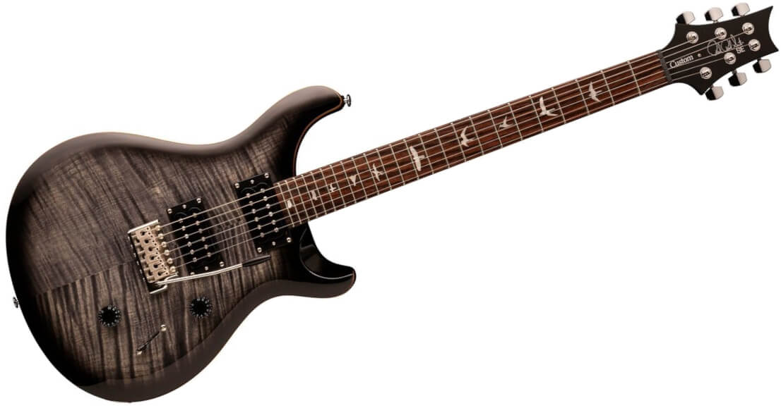 Gitara elektryczna PRS SE Custom 24 Charcoal Burst