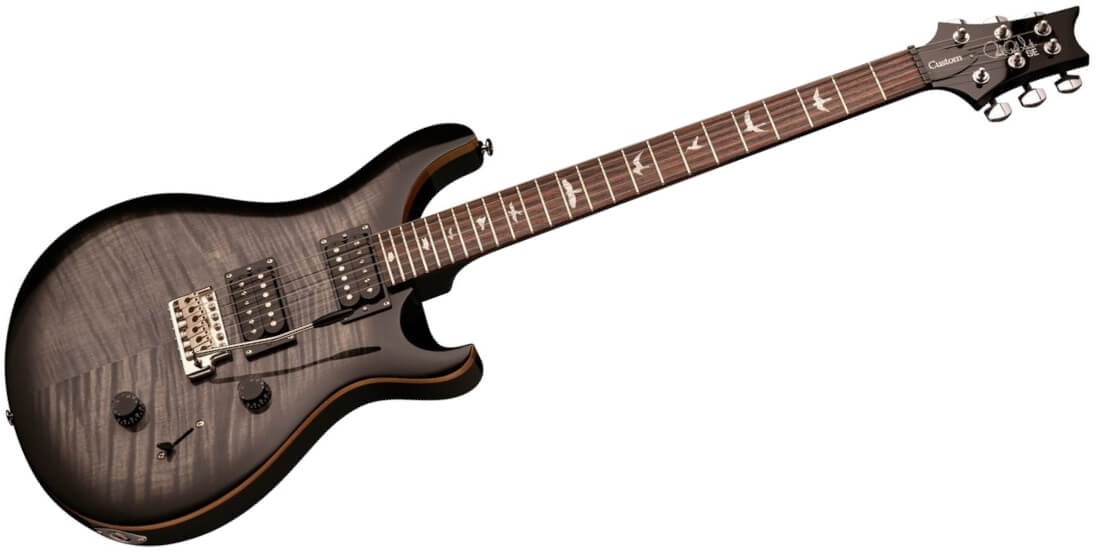 Gitara elektryczna PRS SE Custom 24 Charcoal Burst - miniatura