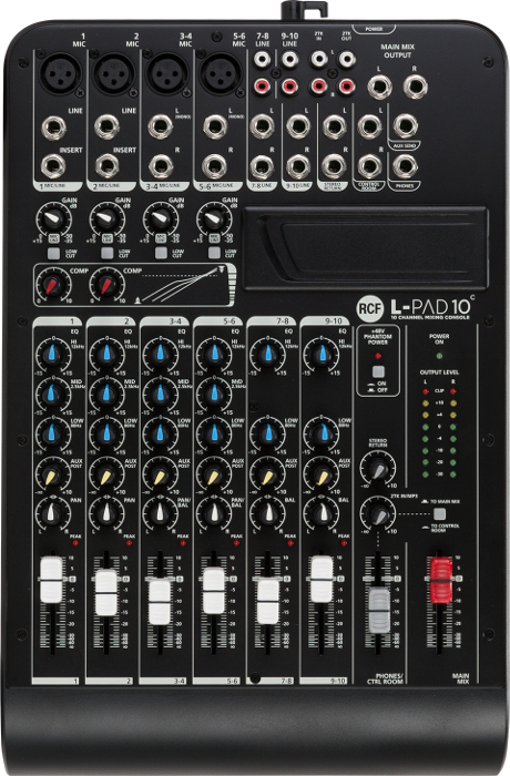 Mikser audio RCF L-PAD 10C - miniatura