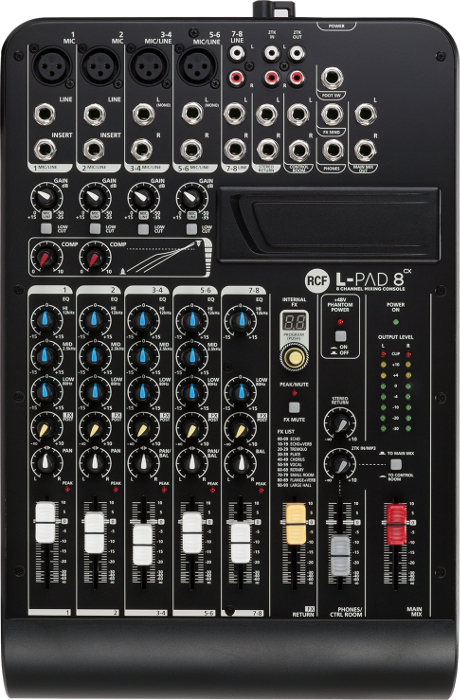 Mikser audio RCF L-PAD 8CX - miniatura