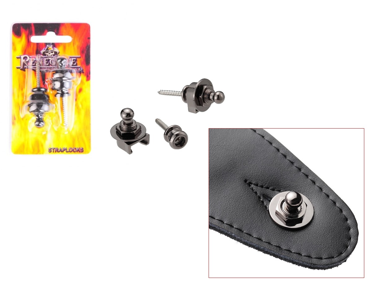 Renegade Straplock Gloss Black