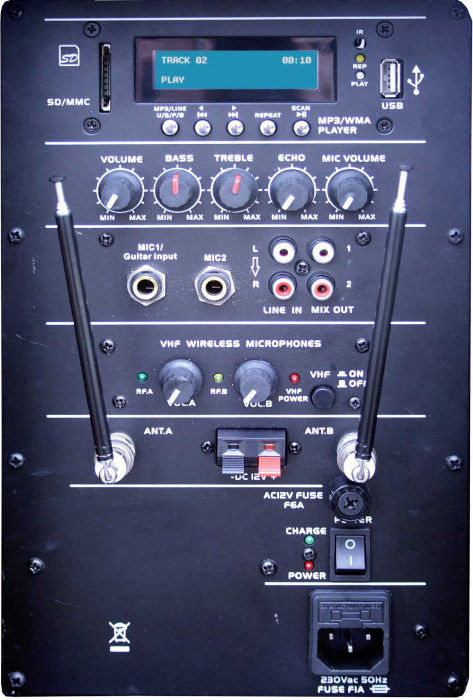 Zestaw nagłośnieniowy RH Sound PP-2112AUS-CB HEAD-LAVALIER - miniatura