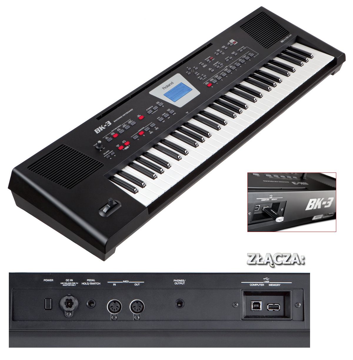 Keyboard Roland BK-3 BK