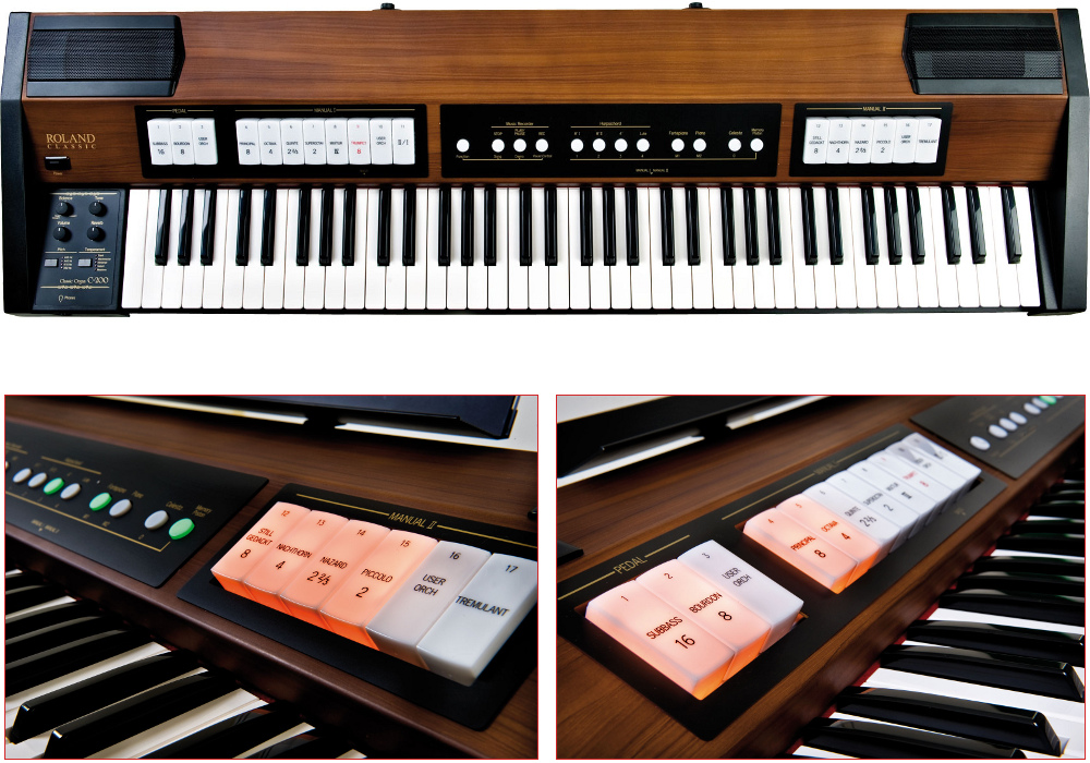 Roland C-200 + klawiatura nożna PDB-7 RCD - miniatura