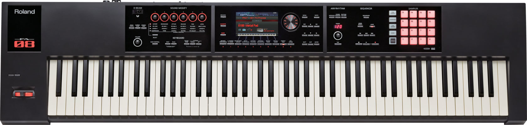 Syntezator Roland FA-08