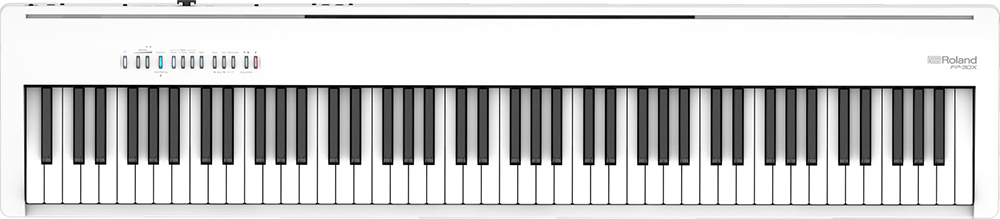 Pianino cyfrowe Roland FP-30X WH + NOGI - miniatura