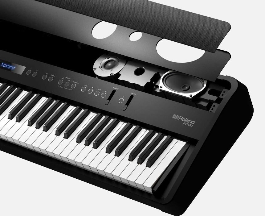 Roland FP-90 BK + NOGI + LISTWA - miniatura