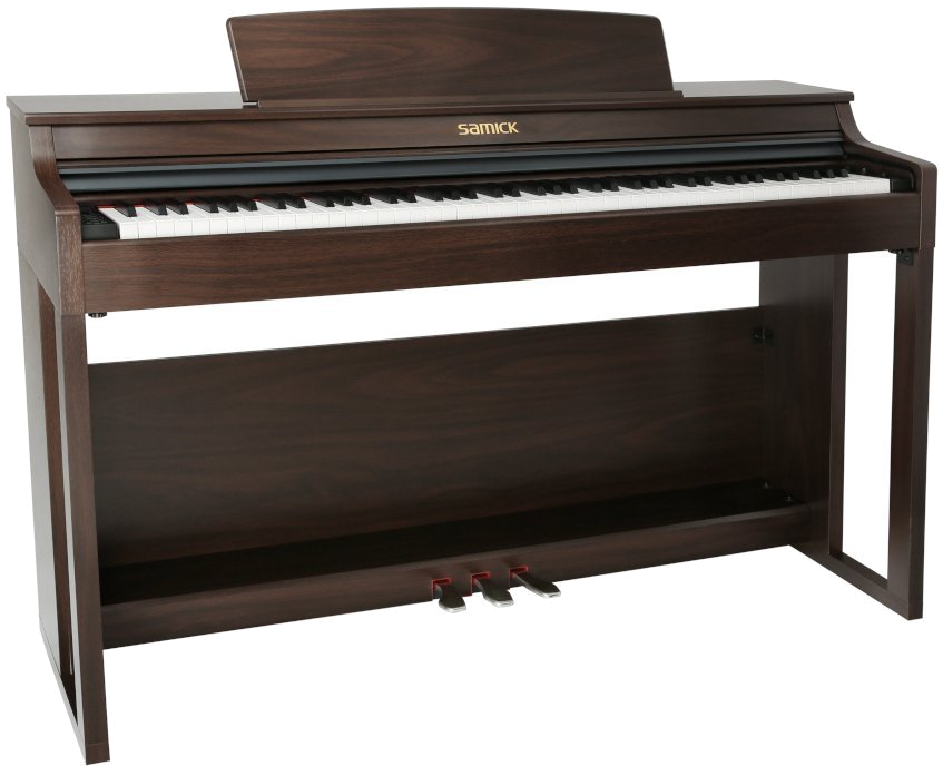 Pianino cyfrowe Samick DP-300 RW + ława + słuchawki + LEKCJE GRATIS - miniatura