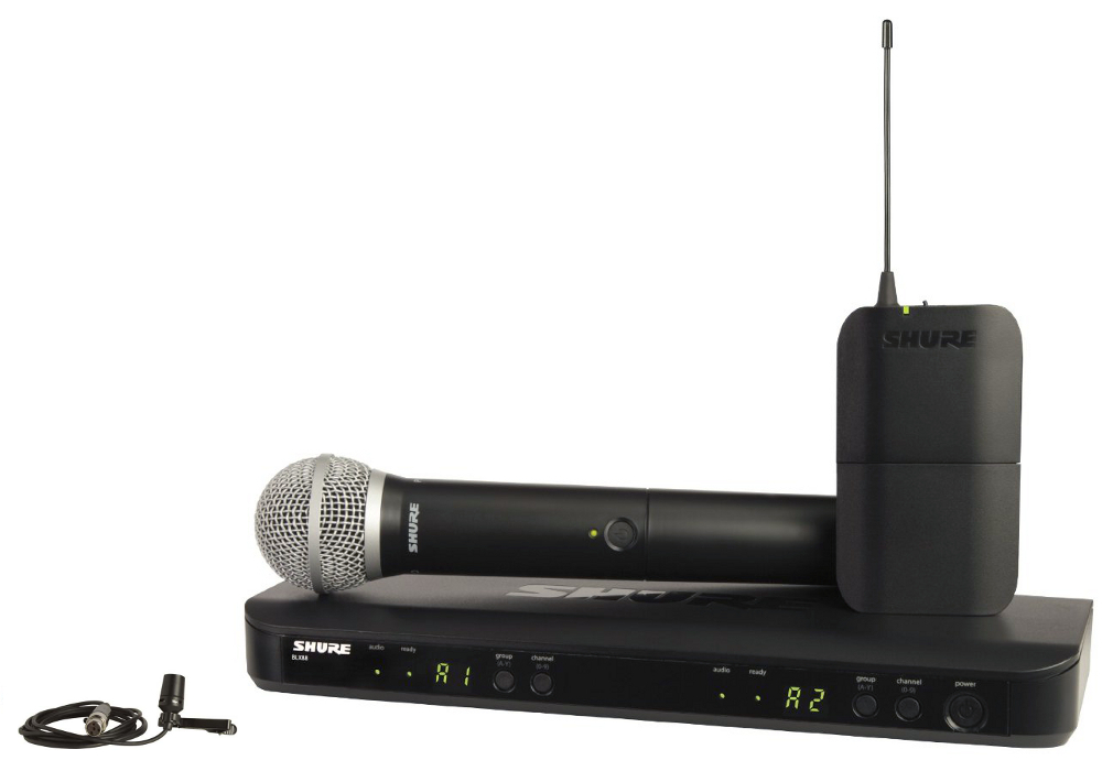 Mikrofon bezprzewodowy SHURE BLX1288E/CVL