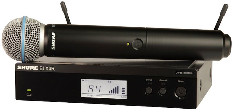 Mikrofon bezprzewodowy SHURE BLX24R/Beta58 (742-766 MHz)