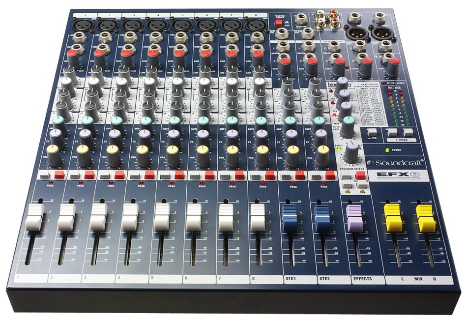 Mikser audio Soundcraft EFX8