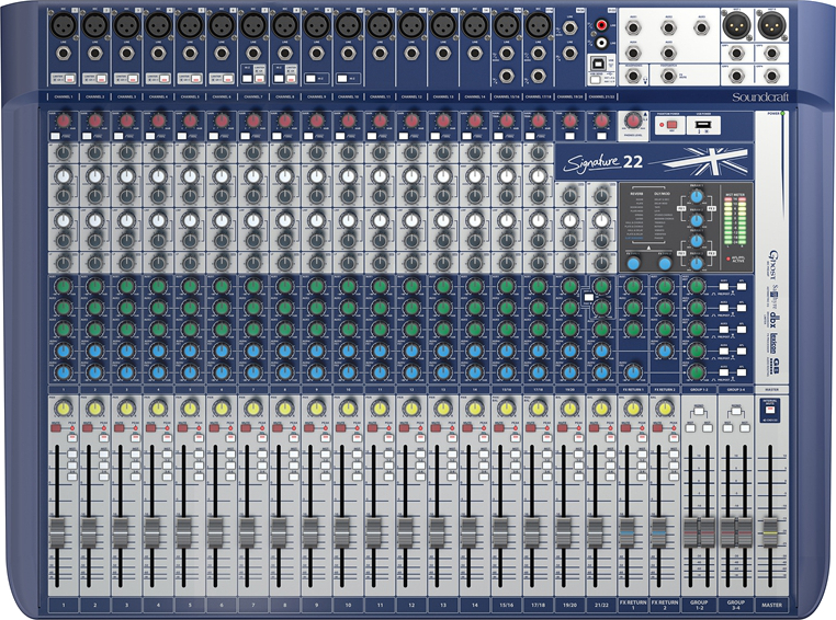 Mikser audio Soundcraft Signature 22 - miniatura