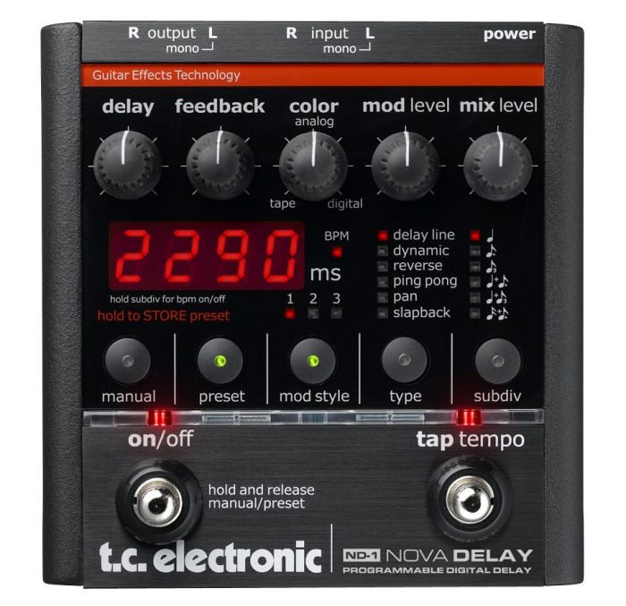t.c. electronic ND-1 Nova Delay