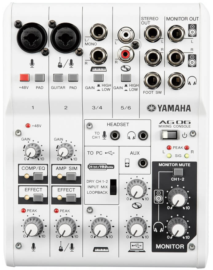 YAMAHA AG06 - miniatura