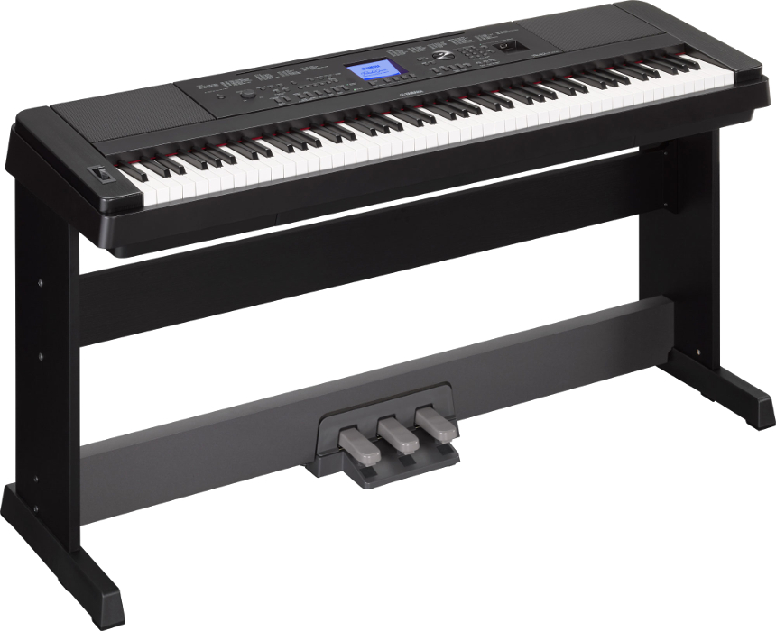 YAMAHA DGX-660 B + LISTWA