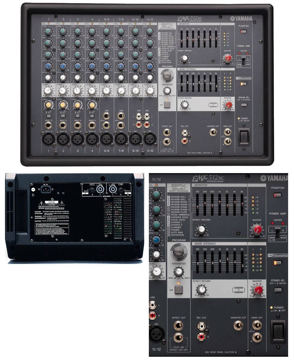 YAMAHA EMX 512SC - Wyprzedaż!