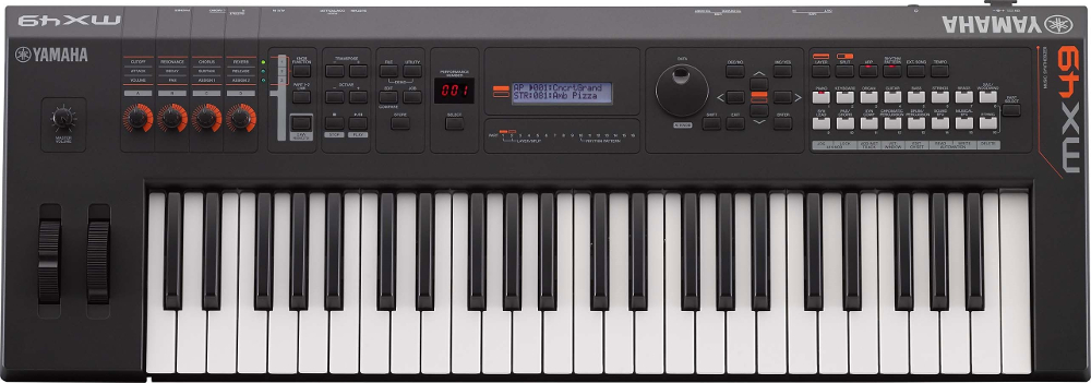 Syntezator YAMAHA MX49 V2 BK