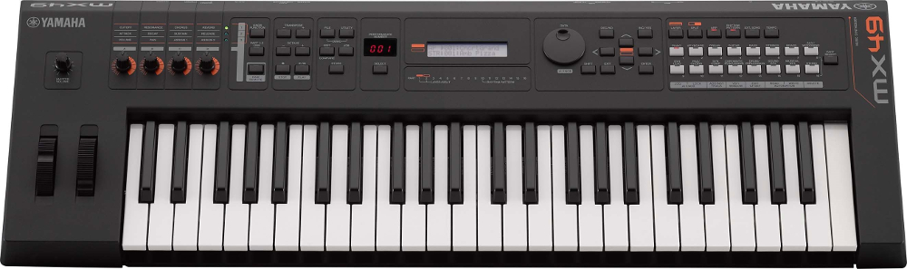 Syntezator YAMAHA MX49 V2 BK - miniatura