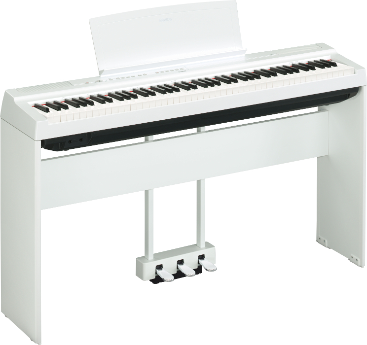 Pianino cyfrowe YAMAHA P-125a WH + NOGI + LISTWA