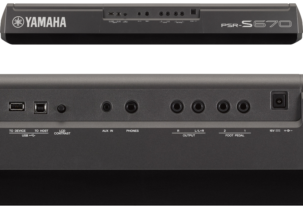 YAMAHA PSR-S670 - miniatura