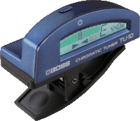 Stroik, tuner BOSS TU-10 Blue