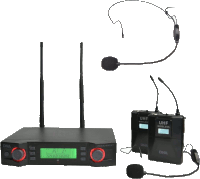 Mikrofon bezprzewodowy DNA VM DUAL HEAD SET (518-542 MHz)