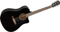 Fender CD-60SCE BLK