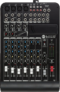 Mikser audio RCF L-PAD 10C