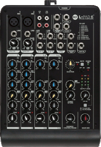 Mikser audio RCF L-PAD 6X