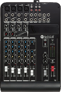 Mikser audio RCF L-PAD 8C
