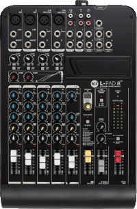 Mikser audio RCF L-PAD 8CX