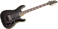 Gitara elektryczna Schecter Omen Extreme-FR STBLK