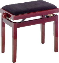 Ława do pianina STAND4me DELUXE KB1M (mahoń) /siedzisko