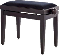 Ława do pianina STAND4me DELUXE KB1RW (palisander mat) /siedzisko