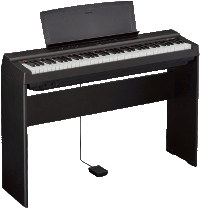 Pianino cyfrowe YAMAHA P-121 B + NOGI
