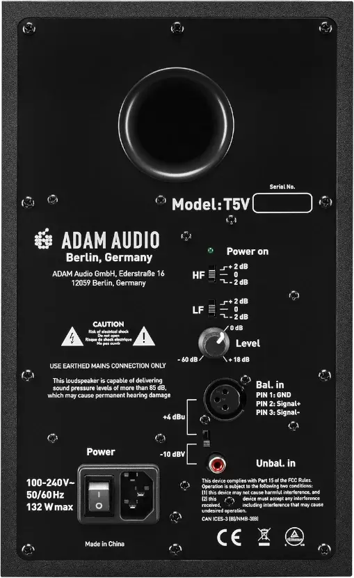 Monitor studyjny ADAM Audio T5V /Aktywny - miniatura