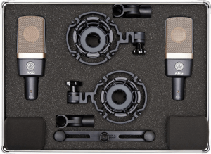 Mikrofon pojemnościowy AKG C314 Stereo Set