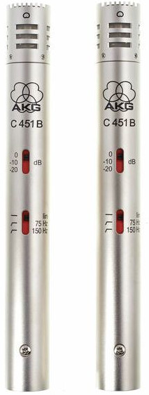 Mikrofony instrumentalne AKG C451 B Stereo Set - miniatura