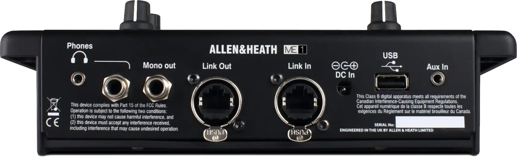 Mikser cyfrowy Allen&Heath ME-1 - miniatura