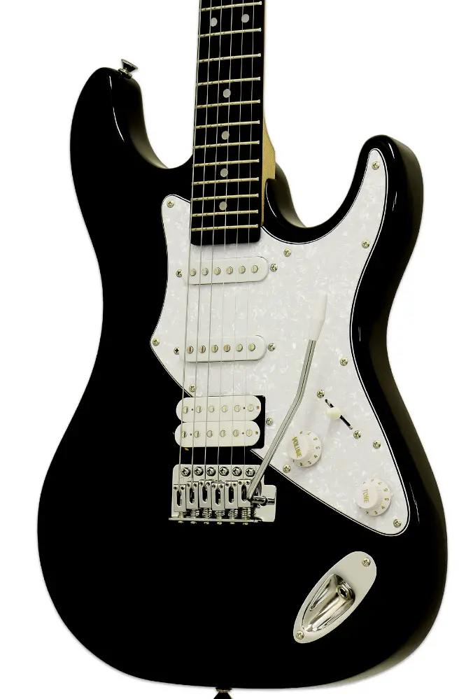 Gitara elektryczna Aria 714-STD BK - miniatura