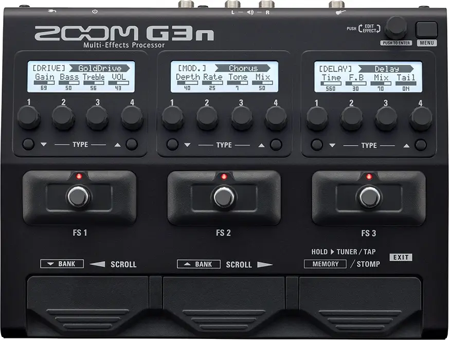 Zestaw gitarowy Aria STG-004 3TS + Zoom G3n /akcesoria  - miniatura