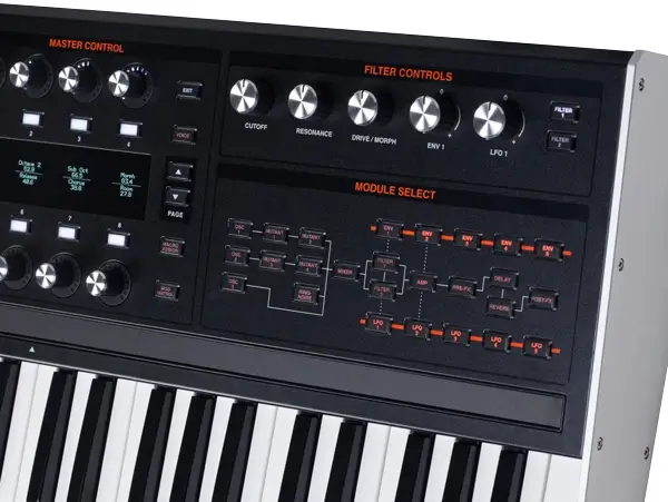 Syntezator ASM HYDRASYNTH Keyboard - miniatura