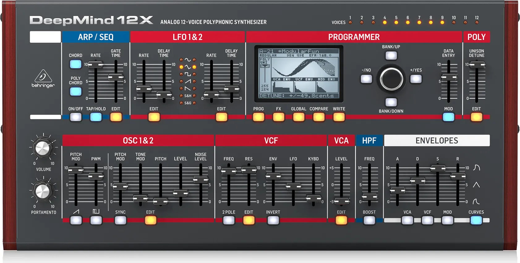 Syntezator BEHRINGER DEEPMIND 12XD
