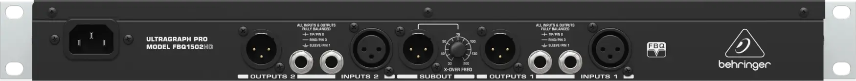 Korektor graficzny BEHRINGER FBQ1502HD - miniatura