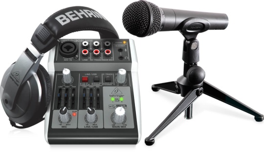 Zestaw studyjny BEHRINGER PODCASTUDIO 2 USB